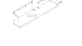 Кронштейн 569-86-87351 Komatsu