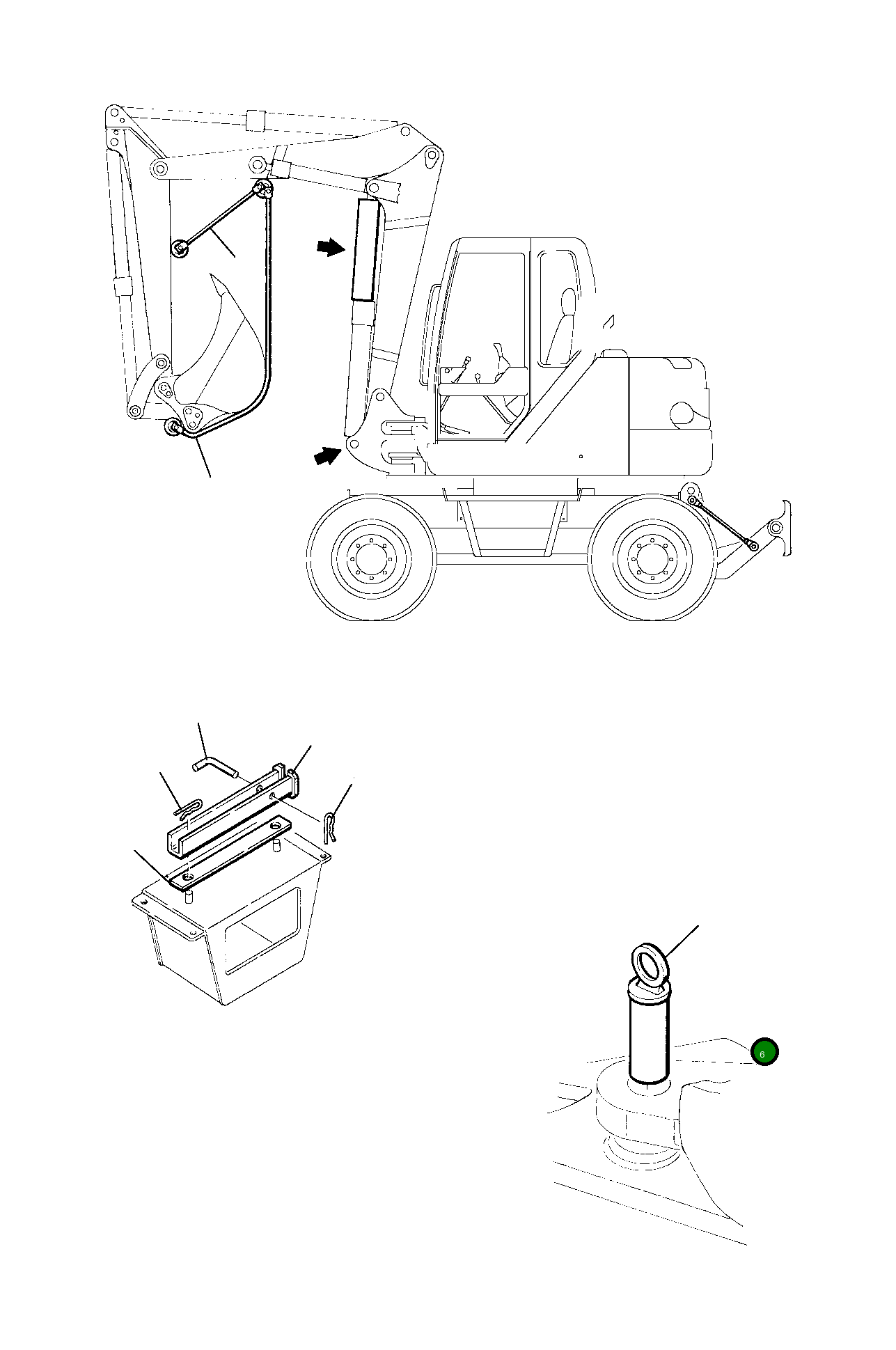 Палец 21D-70-14140 Komatsu