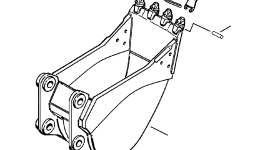 Палец 20Y-913-A360 Komatsu