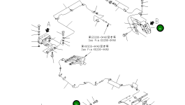 Кронштейн 569-86-87331 Komatsu
