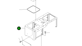 Кронштейн 569-54-85711 Komatsu