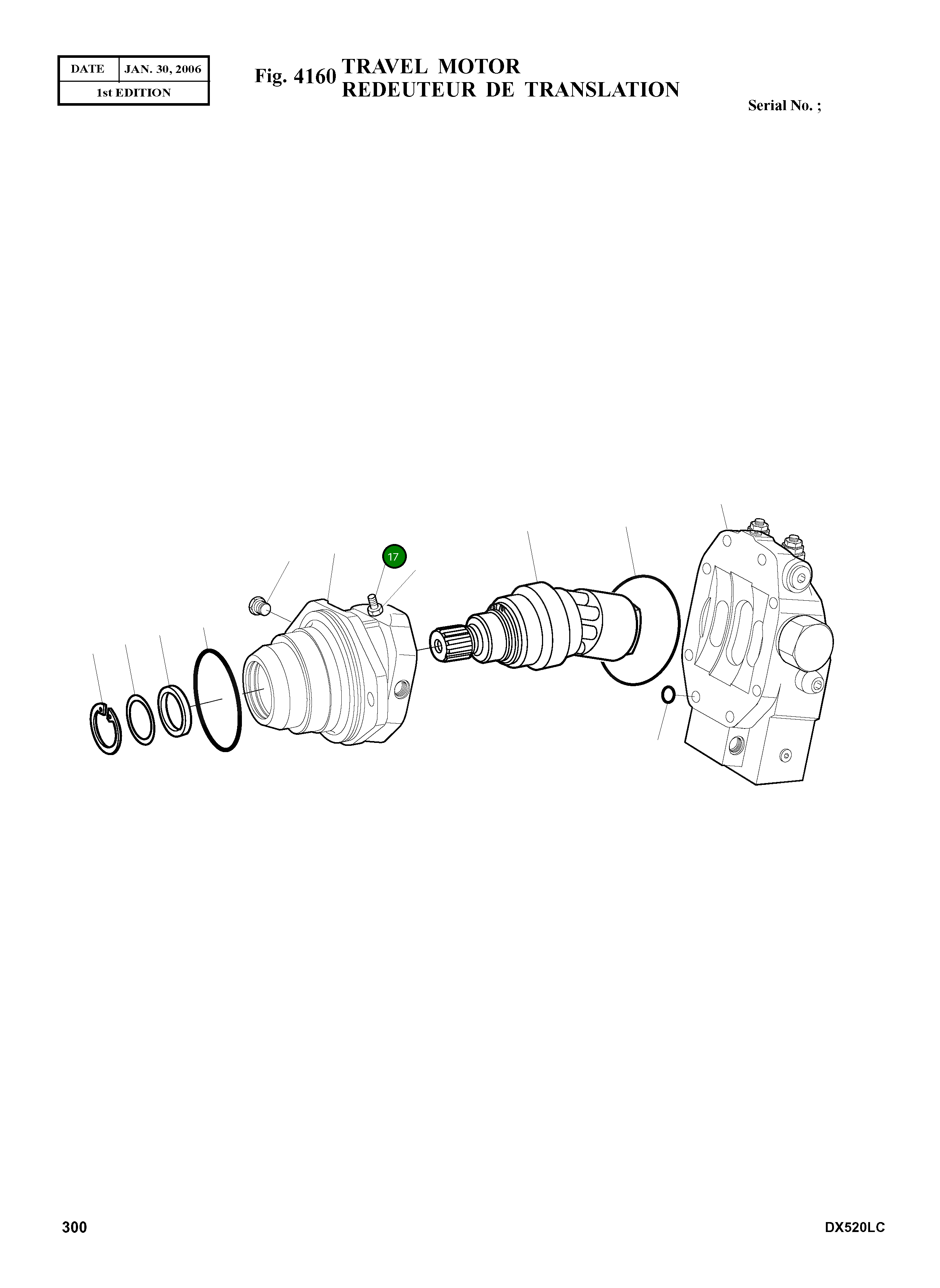 Палец 2.123-00297 Komatsu