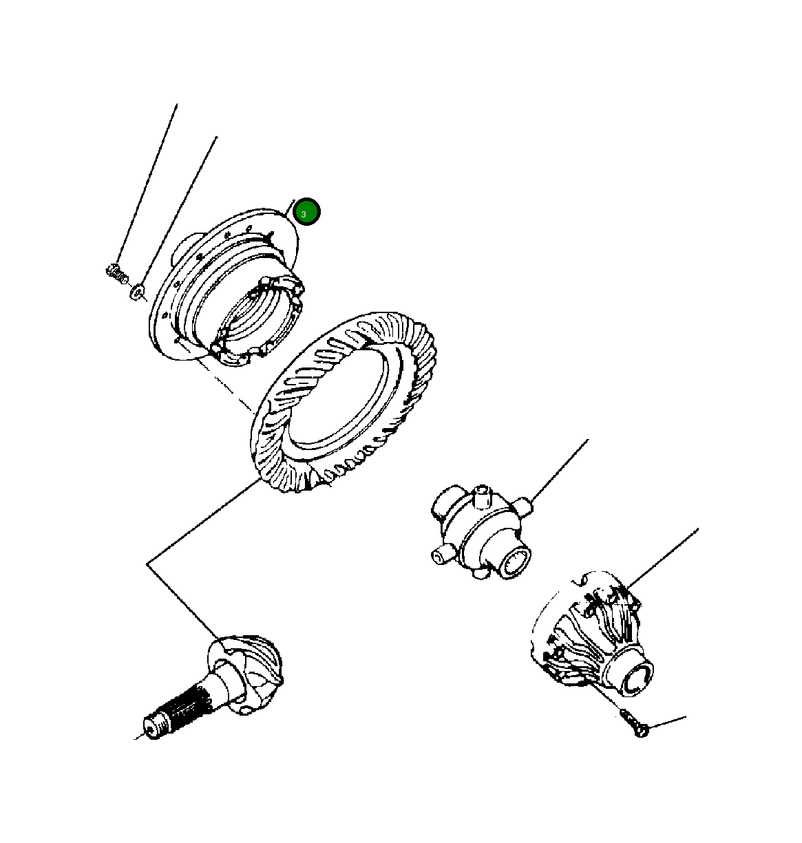 Корпус 1430 146 H1 Komatsu
