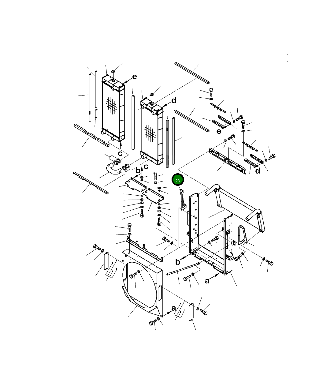 Кронштейн 423-03-51550 Komatsu