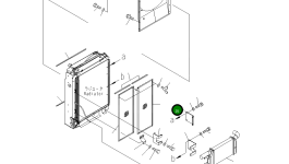 Кронштейн 22U-03-81520 Komatsu