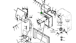 Колено 424-W93-Z240 Komatsu