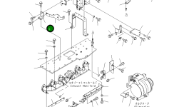 Кронштейн 6745-11-5930 Komatsu