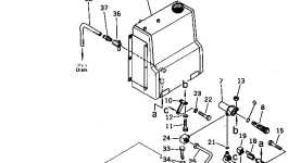 Кронштейн 103-04-22260 Komatsu