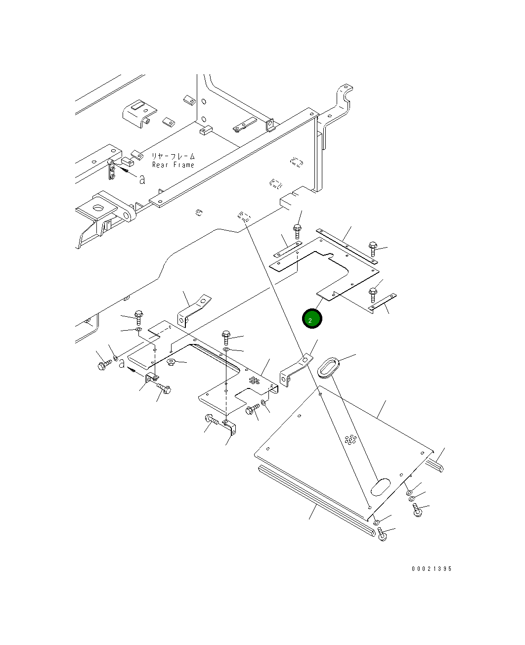 Лист 415-54-31520 Komatsu
