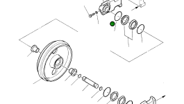 Опора 3F1027602 Komatsu