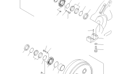 Направляющее колесо 198-30-45210 Komatsu