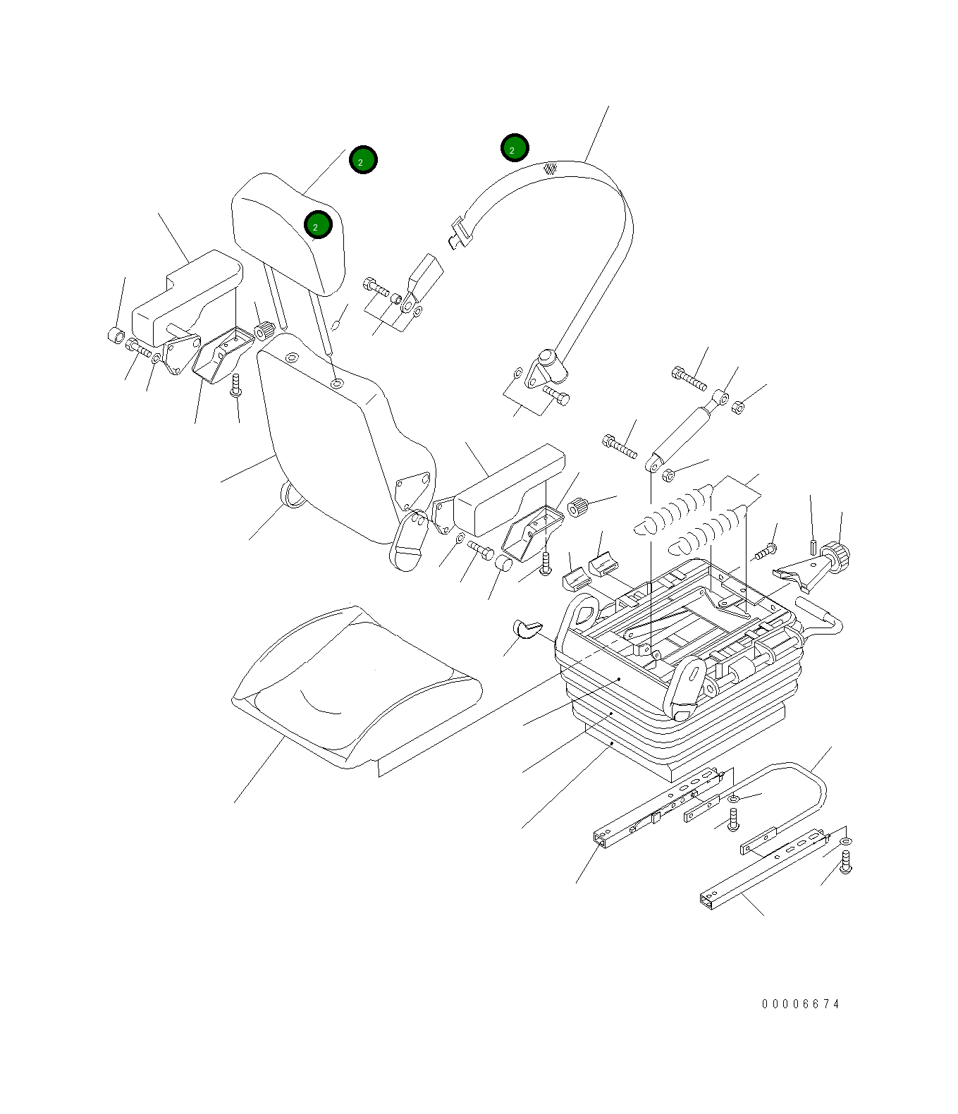 Опора 423-57-H0P03 Komatsu