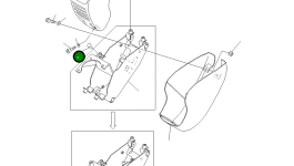 Клипса 21U-54-32170 Komatsu