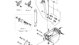 Палец 2123-2120A Komatsu