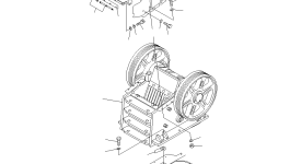 Кронштейн 8221-70-1370 Komatsu