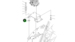 Кронштейн 21W-62-38231 Komatsu