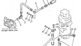 Кронштейн 22W-62-18510 Komatsu