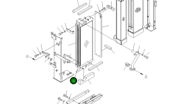 Лист 22B-03-12490 Komatsu