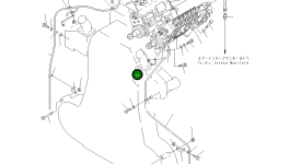 Кронштейн 6721-21-5590 Komatsu