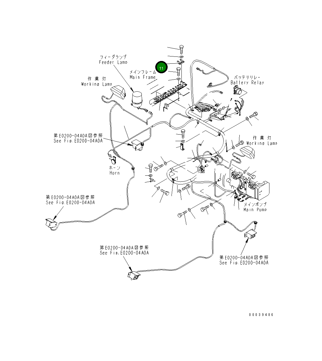 Кронштейн 8240-06-1740 Komatsu