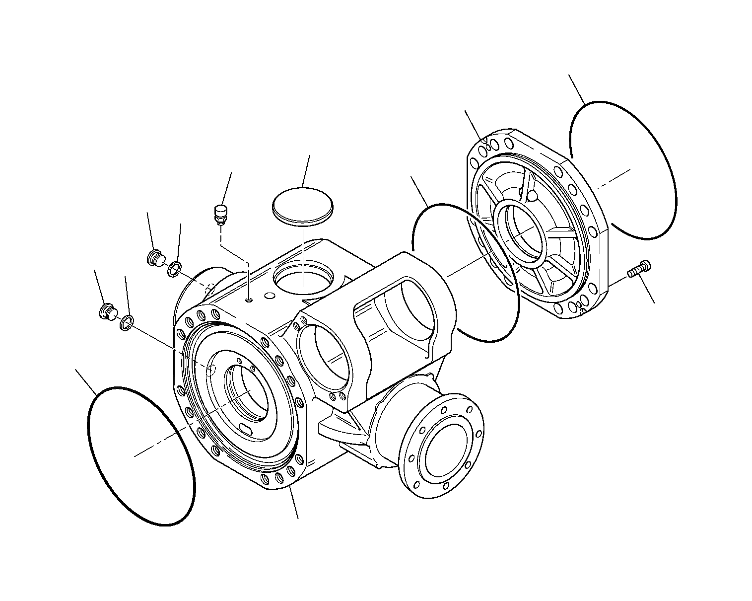 Корпус 226-22-11250 Komatsu