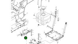 Кронштейн 8234-79-1191 Komatsu