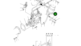 Кронштейн 6691-21-6591 Komatsu