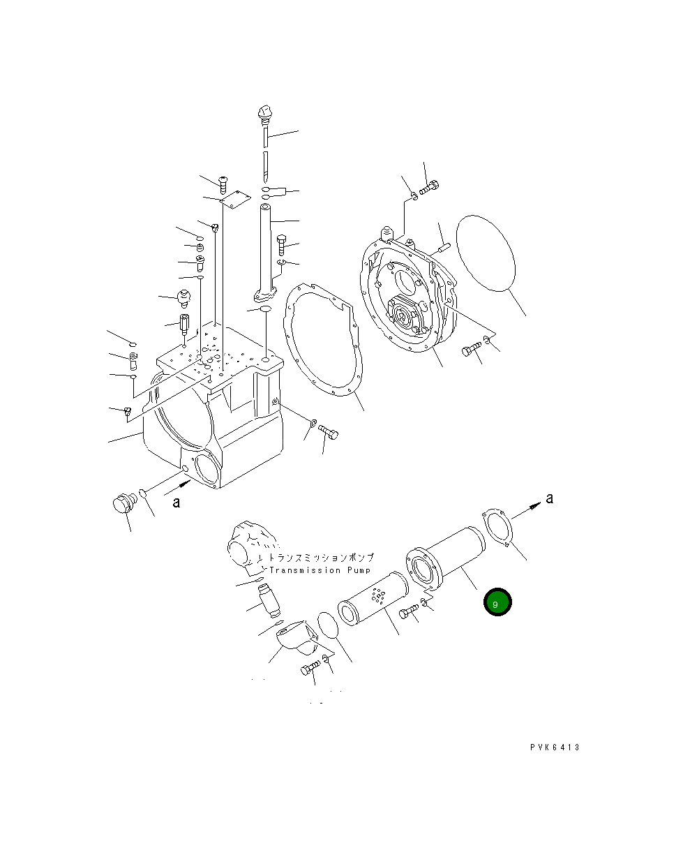 Корпус 113-15-21711 Komatsu