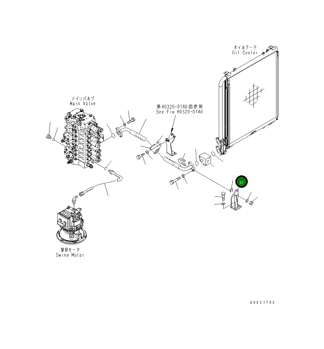 Кронштейн 20Y-62-44161 Komatsu