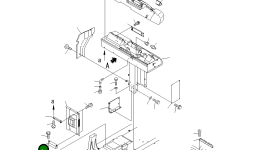 Кронштейн 567-07-73611 Komatsu