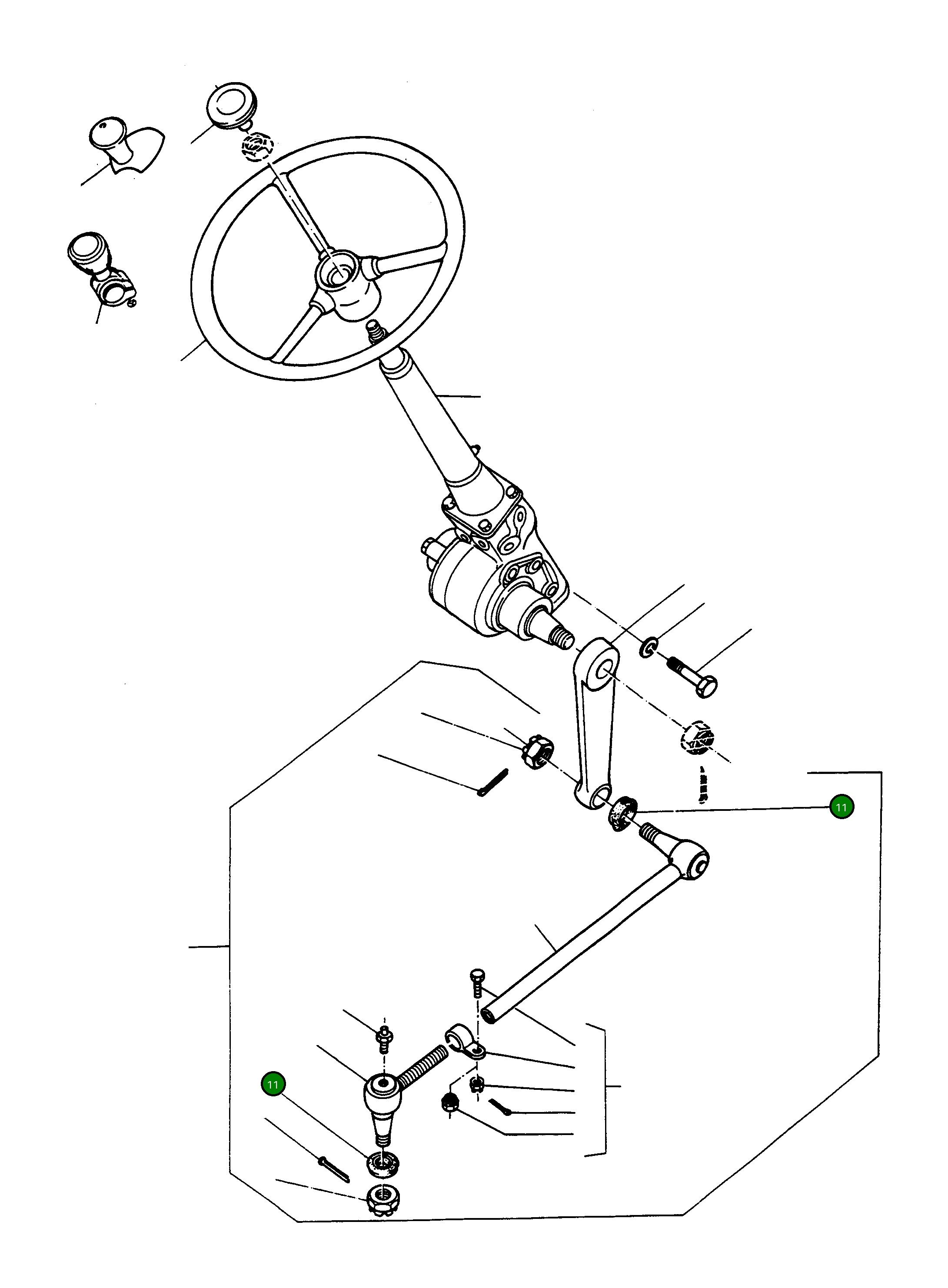 Колпак 2950722M1 Komatsu