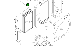 Кронштейн 208-03-76370 Komatsu