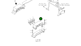 Кронштейн 561-86-87310 Komatsu