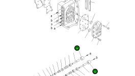 Направляющая 702-11-17140 Komatsu
