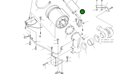 Кронштейн 6217-11-4560 Komatsu