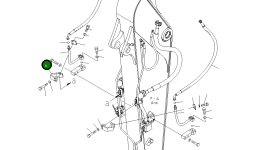 Кронштейн 21K-62-75890 Komatsu