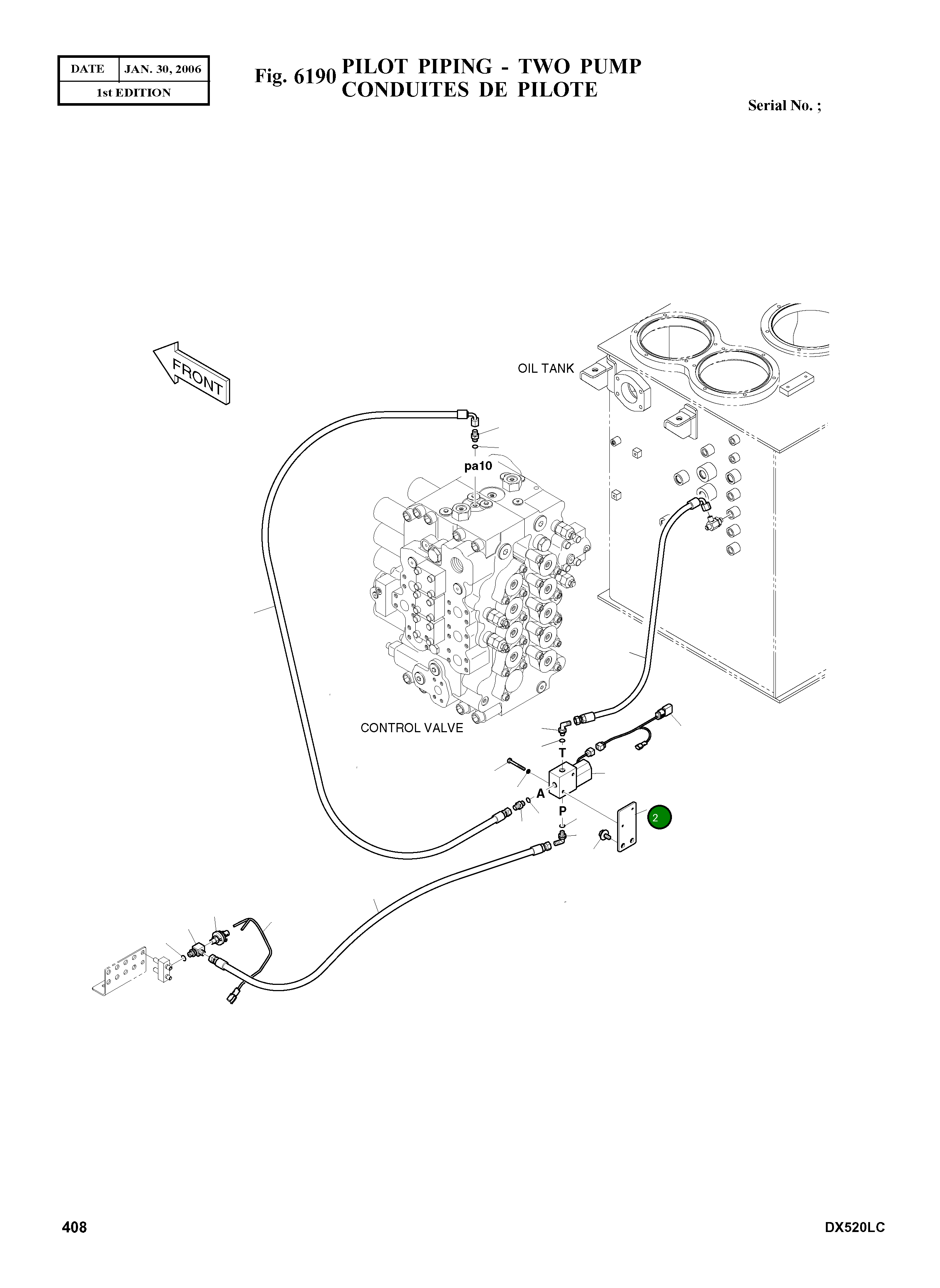 Кронштейн K1002600A Komatsu