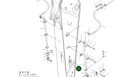 Кронштейн 21M-970-1152 Komatsu