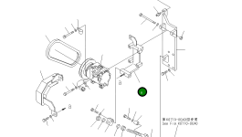 Кронштейн 209-979-7590 Komatsu