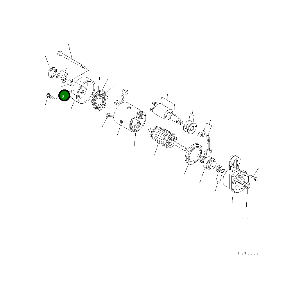 Металл YMX21145352 Komatsu
