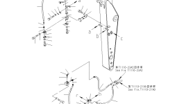 Кронштейн 20K-70-32270 Komatsu