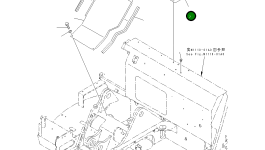 Лист 21W-54-21710 Komatsu