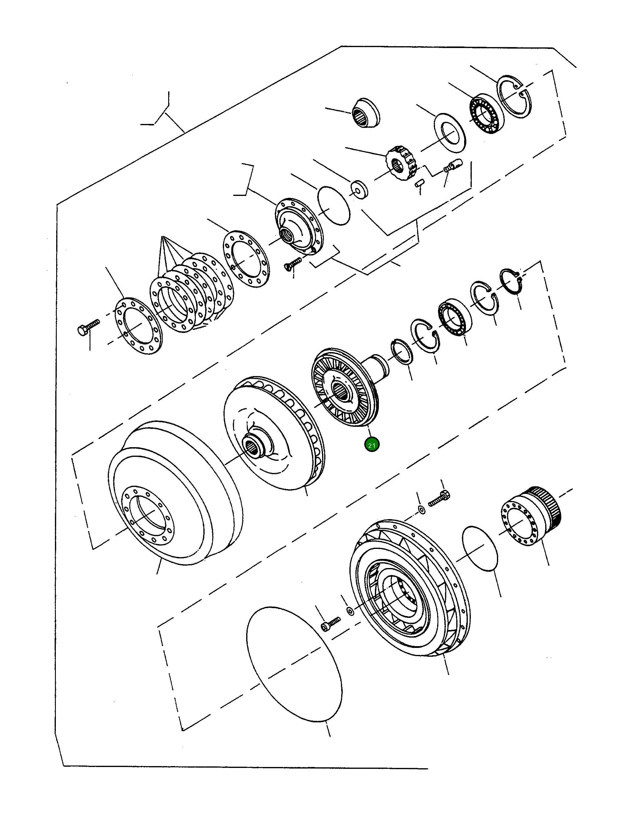 Направляющее колесо 4907514M1 Komatsu