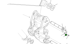 Палец 22E-70-21290 Komatsu