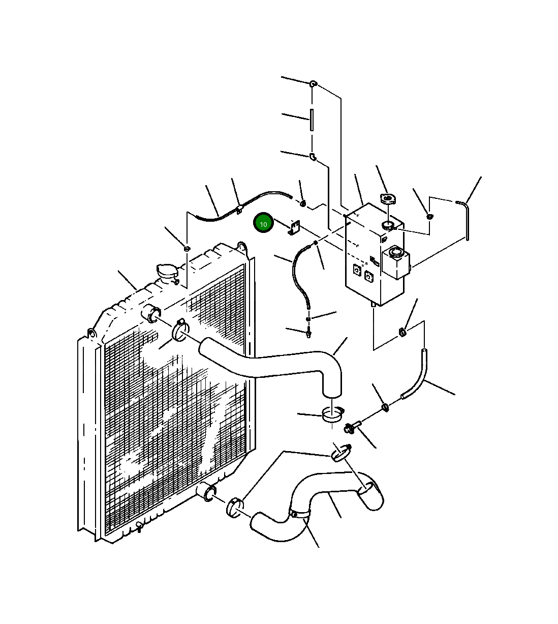 Кронштейн 208-03-58240 Komatsu