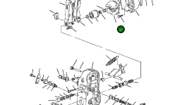Маховик YMX15410-10020 Komatsu