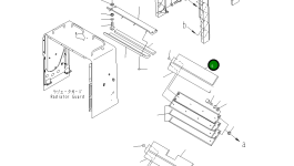 Лист 426-Z84-2870 Komatsu