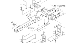 Кронштейн 8255-54-1981 Komatsu