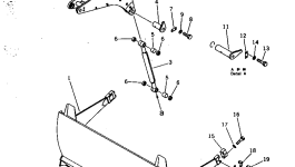 Фартук 283-70-33311 Komatsu