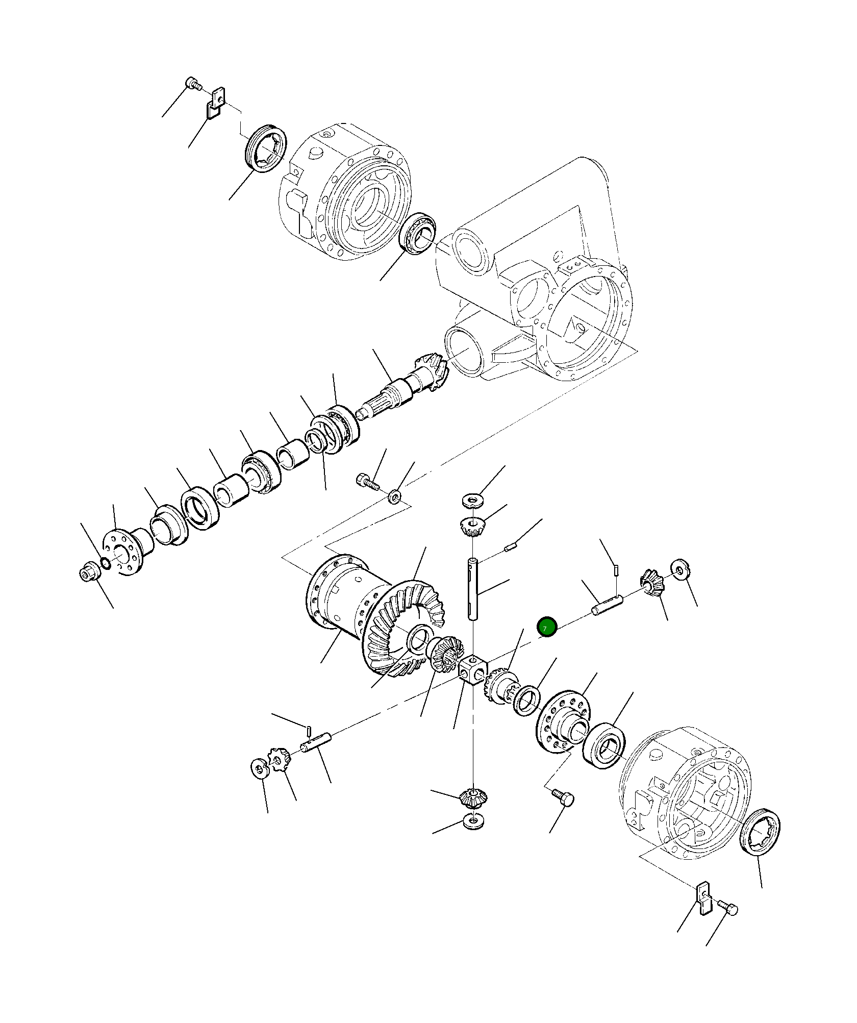 Палец 22E-23-11250 Komatsu